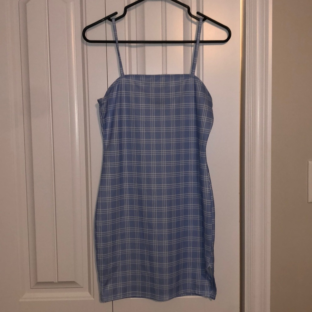 Blue & White dress